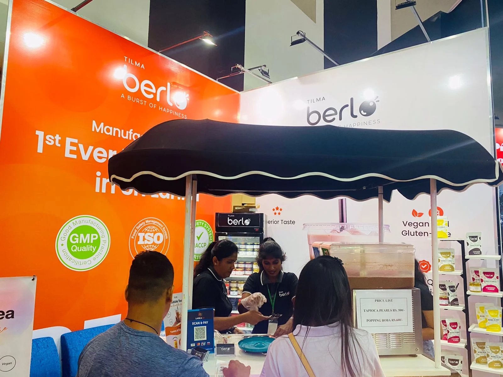 Berlo Bubble tea at Industry Expo 2024 16