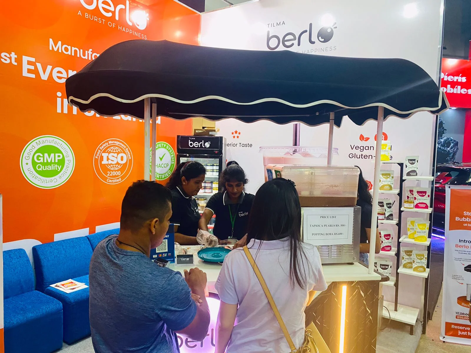 Berlo Bubble tea at Industry Expo 2024 17